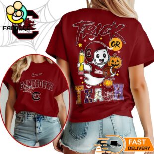 South Carolina Gamecocks NCAA Halloween Trick Or Teach T-Shirt
