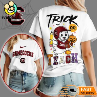 South Carolina Gamecocks NCAA Halloween Trick Or Teach T-Shirt