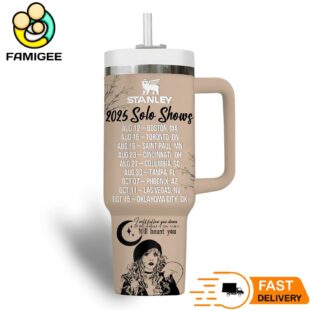 Stevie Nicks 2025 Solo Show 40oz Stanley Tumbler