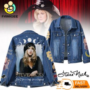 Stevie Nicks Don't Be A Lady Be A Legend Denim Jacket