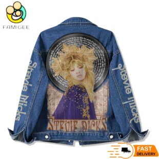 Stevie Nicks Live Concert Celebrates Silver Springs Denim Jacket