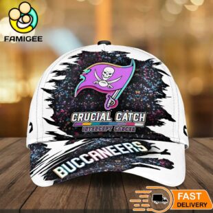 Tampa Bay Buccaneers NFL Crucial Catch Intercept Cancer Limited Edition Cap