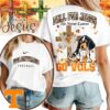 Tennessee Volunteers NCAA Fall For Jesus He Never Leaves 3D Shirt