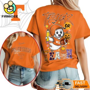 Tennessee Volunteers NCAA Halloween Trick Or Teach T-Shirt