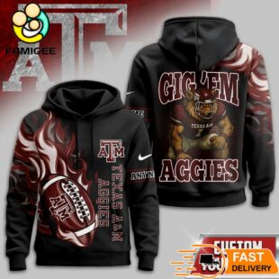 Texas A&M Aggies NCAA Mascot Gig'em Aggies Hoodie