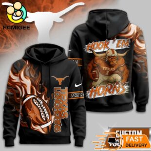 Texas Longhorns NCAA Mascot Hook 'Em Horns Hoodie