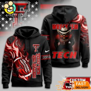 Texas Tech Red Raiders NCAA Mascot Wreck 'Em Tech Hoodie