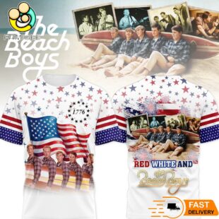 The Beach Boys American Flag T-Shirt