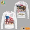 The Beach Boys American Flag Ugly Christmas Sweater