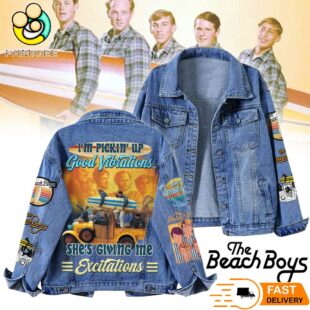 The Beach Boys Pickin' Up Good Vibrations Denim Jacket