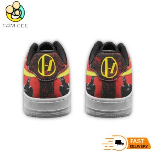 Twenty One Pilots Breach Air Force 1 Shoes