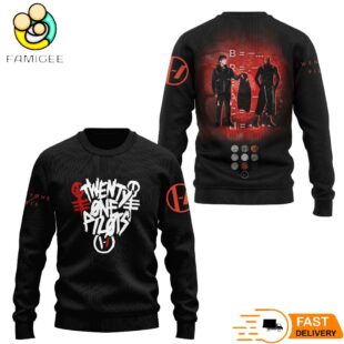 Twenty One Pilots Breach Album Ugly Christmas Sweater