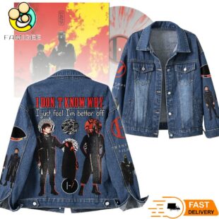 Twenty One Pilots I Don't Know Why I Just Feel I'm Better Off Denim Jacket