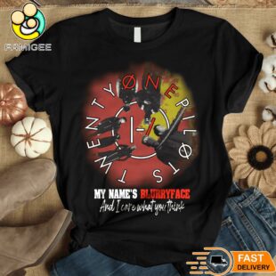 Twenty One Pilots My Name's Blurryface And I Care What You Think T-Shirt