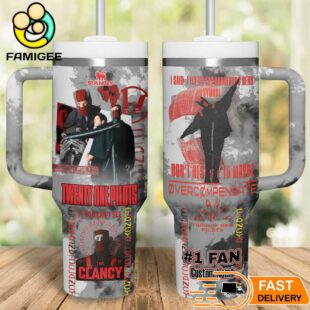 Twenty One Pilots The Clancy Tour 40oz Stanley CupTumbler