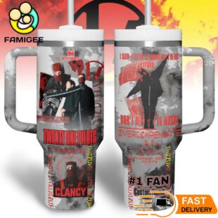 Twenty One Pilots The Clancy Tour 40oz Stanley CupTumbler