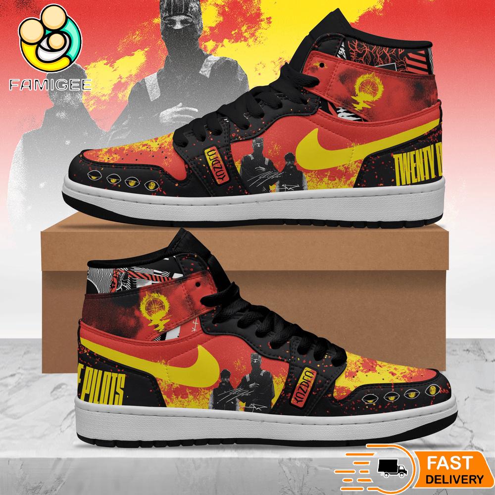 Twenty One Pilots The Clancy Tour Air Jordan 1 Shoes Twenty One Pilots The Clancy Tour Air Jordan 1 Shoes