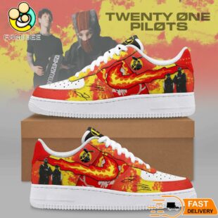 Twenty One Pilots The Clancy Tour Signature Air Force 1 Shoes