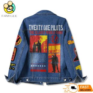 Twenty One Pilots The Clancy World Tour Denim Jacket