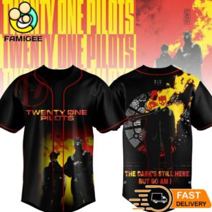 Twenty One Pilots The Dark's Still Here But So Am I Baseball Jersey