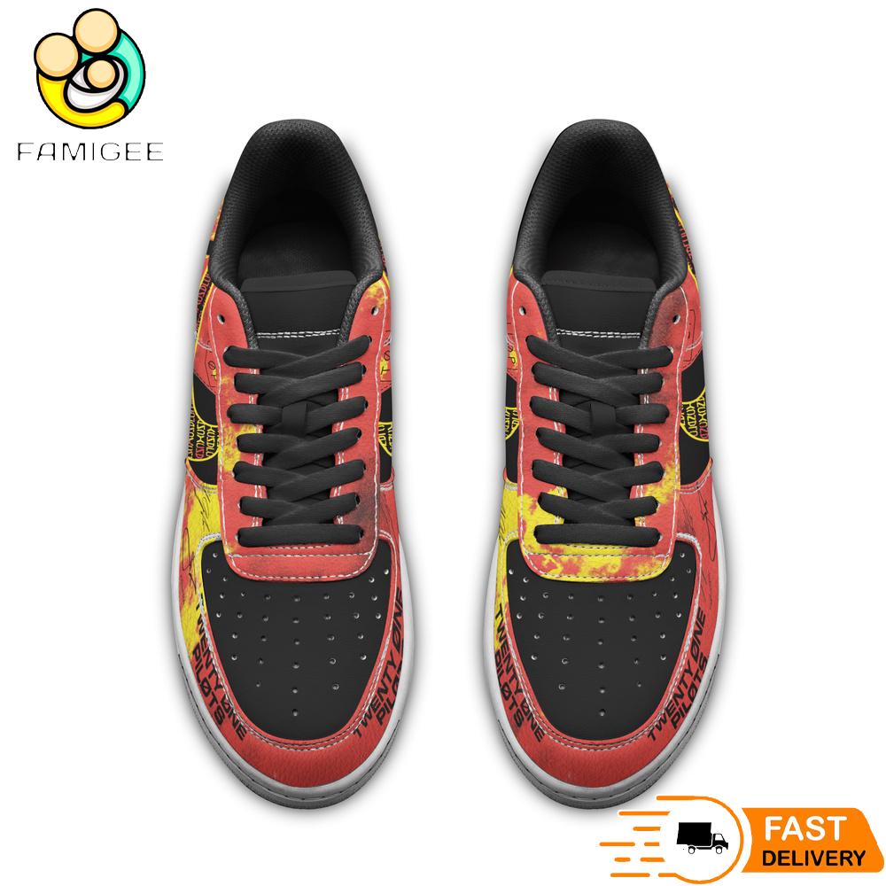 Twenty One Pilots Top The Clancy Tour Signature Air Force 1 Shoes Twenty One Pilots Top The Clancy Tour Signature Air Force 1 Shoes