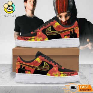 Twenty One Pilots Top The Clancy Tour Signature Air Force 1 Shoes