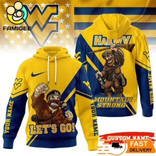 West Virginia Mountaineers New 2025 NCAA Mascot Hoodie