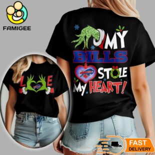 Buffalo Bills NFL Grinch Christmas All Over Print Shirt