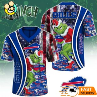 Buffalo Bills The Grinch Christmas 2025 Football Jersey