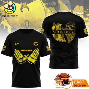 Chicago Bears Wu-Tang Forever Custom 3D Shirt