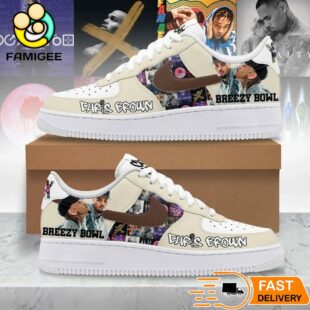 Chris Brown Europe 2025 Tour Air Force 1 Shoes Sneaker