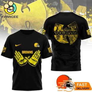 Cleveland Browns Wu-Tang Forever Custom 3D Shirt