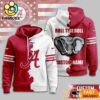 Custom Name Alabama Crimson Tide NCAA Warrior Spirit 3D Hoodie
