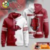 Custom Name Arkansas Razorbacks NCAA Warrior Spirit 3D Hoodie