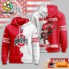Custom Name Ohio State Buckeyes NCAA Warrior Spirit 3D Hoodie