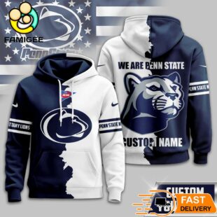 Custom Name Penn State Nittany Lions NCAA Warrior Spirit 3D Hoodie
