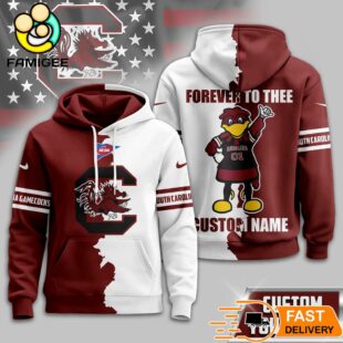 Custom Name South Carolina Gamecocks NCAA Warrior Spirit 3D Hoodie