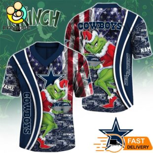 Dallas Cowboys The Grinch Christmas 2025 Football Jersey