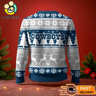 Dallas Cowboys Ugly Christmas Sweater For NFL Holiday Parties