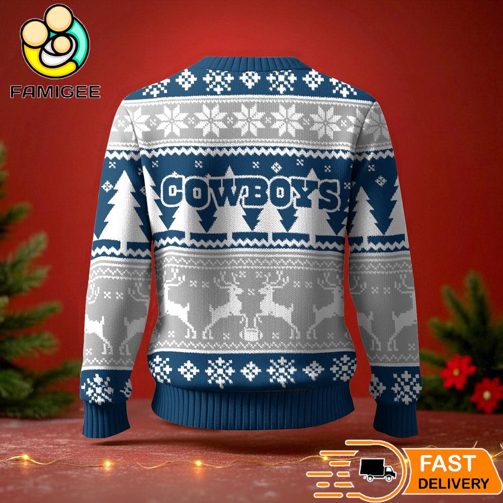 Dallas Cowboys Ugly Christmas Sweater For NFL Holiday Parties Dallas Cowboys Ugly Christmas Sweater For NFL Holiday Parties
