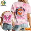 Denver Broncos NFL Peace Love Hope Pink 3D Shirt