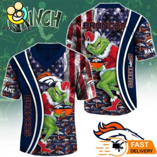 Denver Broncos The Grinch Christmas 2025 Football Jersey