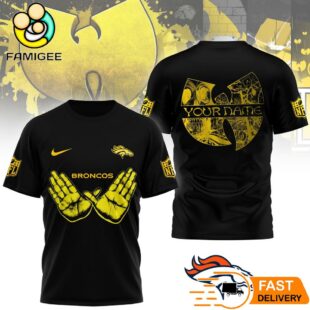 Denver Broncos Wu-Tang Forever Custom 3D Shirt
