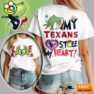 Houston Texans NFL Grinch Christmas All Over Print Shirt