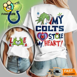 Indianapolis Colts NFL Grinch Christmas All Over Print Shirt