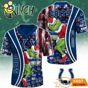 Indianapolis Colts The Grinch Christmas 2025 Football Jersey