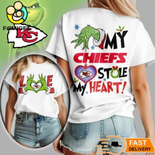Kansas City Chiefs NFL Grinch Christmas All Over Print Shirt