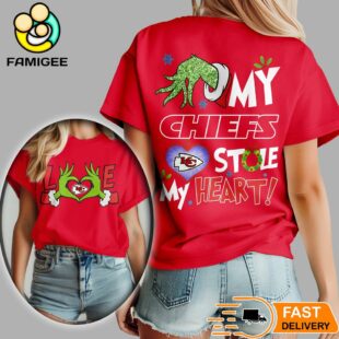 Kansas City Chiefs NFL Grinch Christmas All Over Print Shirt