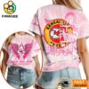 Kansas City Chiefs NFL Peace Love Hope Pink 3D Shirt