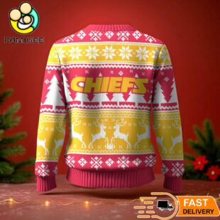 Kansas City Chiefs Ugly Christmas Sweater For NFL Holiday Parties